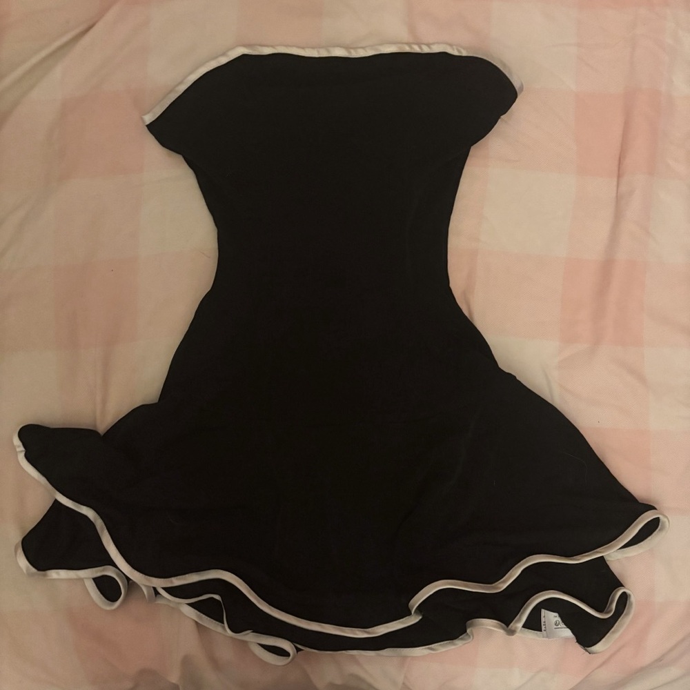 motel rocks strapless dress ♡